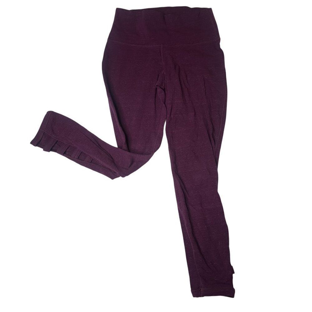 Old Navy womens workout pants maroon plum medium